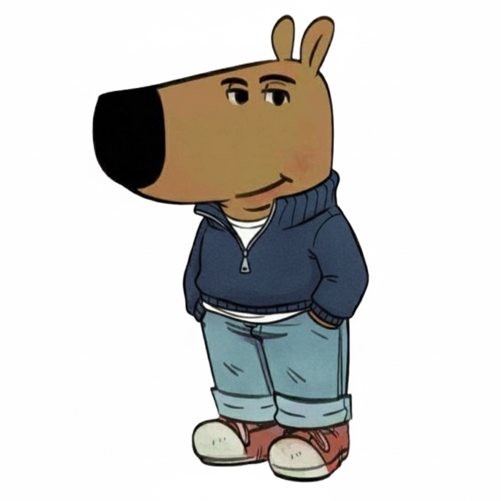 Chill Guy Winter Edition Render